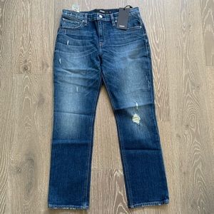 Hudson Jessi Relaxed Crop boyfriend jeans